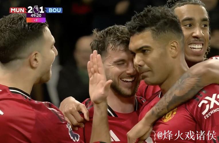 曼联本赛季英超角球破门数达7球，仅次于阿森纳